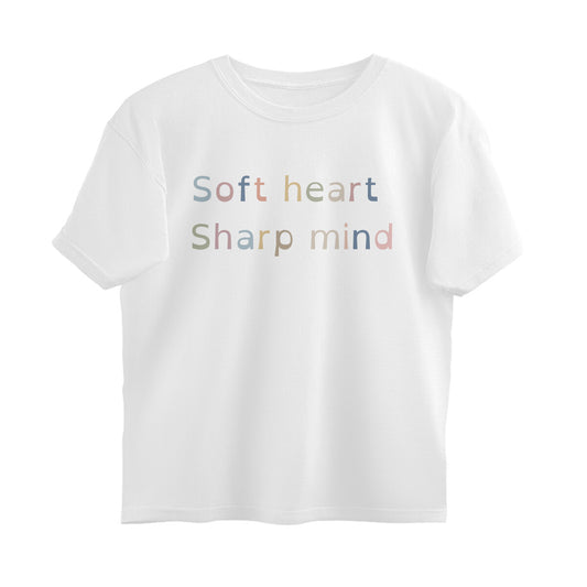 Soft Heart, Sharp Mind – Premium T-Shirt